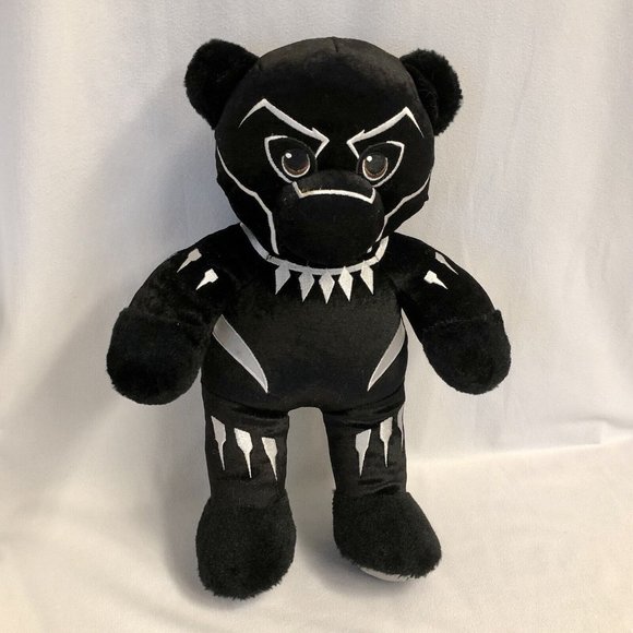Build-A-Bear Workshop Other - Build A Bear Retired Black Panther T'Challa Marvel Avengers Plush Stuffed Bear